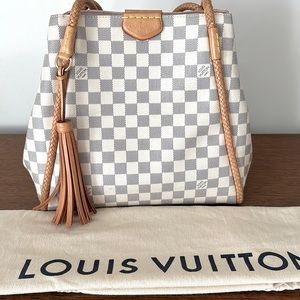 Authentic Louis Vuitton Propriano Damier Azur Tote